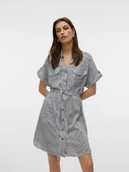 Sukienki - Vero Moda Sukienka w kolorze czarno-białym - miniaturka - grafika 1