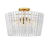 Lampy sufitowe - Stylowa lampa sufitowa do salonu C0547-05H-F9AC z serii BACH - miniaturka - grafika 1