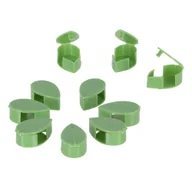 Kwietniki - Podpórka do roślin 10 szt. z plastiku z recyklingu (wysokość 3 cm) – Esschert Design - miniaturka - grafika 1
