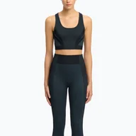 Bielizna sportowa damska - Biustonosz treningowy damski Reebok Rbk Lab Seamless black WYSYŁKA W 24H 30 DNI NA ZWROT - miniaturka - grafika 1