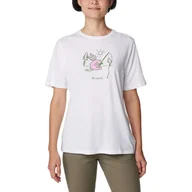 Koszulki i topy damskie - Koszulka damska Columbia Bluebird Day Relaxed Crew Neck z krótkim rękawem - miniaturka - grafika 1