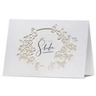 Kartki okolicznościowe i zaproszenia - Karnet Ślub KL HM100-1005 Nowa - miniaturka - grafika 1