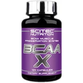 Aminokwasy - Scitec Nutrition Nutrition Aminokwasy BCAA-X 120 kaps - miniaturka - grafika 1