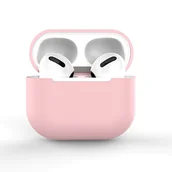 Akcesoria do słuchawek - Hurtel Etui do AirPods 2 / AirPods 1 silikonowy miękki pokrowiec na słuchawki różowy (case C) - miniaturka - grafika 1