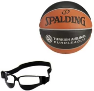 Koszykówka - Spalding Piłka do koszykówki TF-1000 Legacy Euroleague Indoor Dryblerki - miniaturka - grafika 1