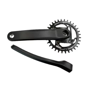 Mechanizm korbowy jednorzędowy do 9-b. 32T 175 mm oś kwadratowa - Części rowerowe - miniaturka - grafika 1