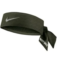 Ozdoby do włosów - Opaska na głowę Nike Dri-Fit Terry (kolor Zielony) - miniaturka - grafika 1