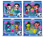Figurki dla dzieci - Littlest Pet Shop Zestaw 2 figurek seria 2 mix - TM Toys - miniaturka - grafika 1