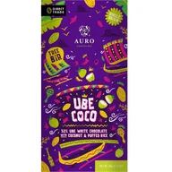 Czekolada - Auro czekolada biała z ryżem prep. i kokosem 60g - miniaturka - grafika 1