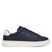 Buty dla chłopców - Sneakersy Tommy Hilfiger T3X9-34350-1355 M Granatowy - miniaturka - grafika 1