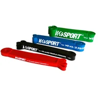 Pozostały sprzęt i akcesoria do ćwiczeń - Power Band ZESTAW 4 GUM - Wzmocnione Gumy Treningowe K-SPORT - miniaturka - grafika 1