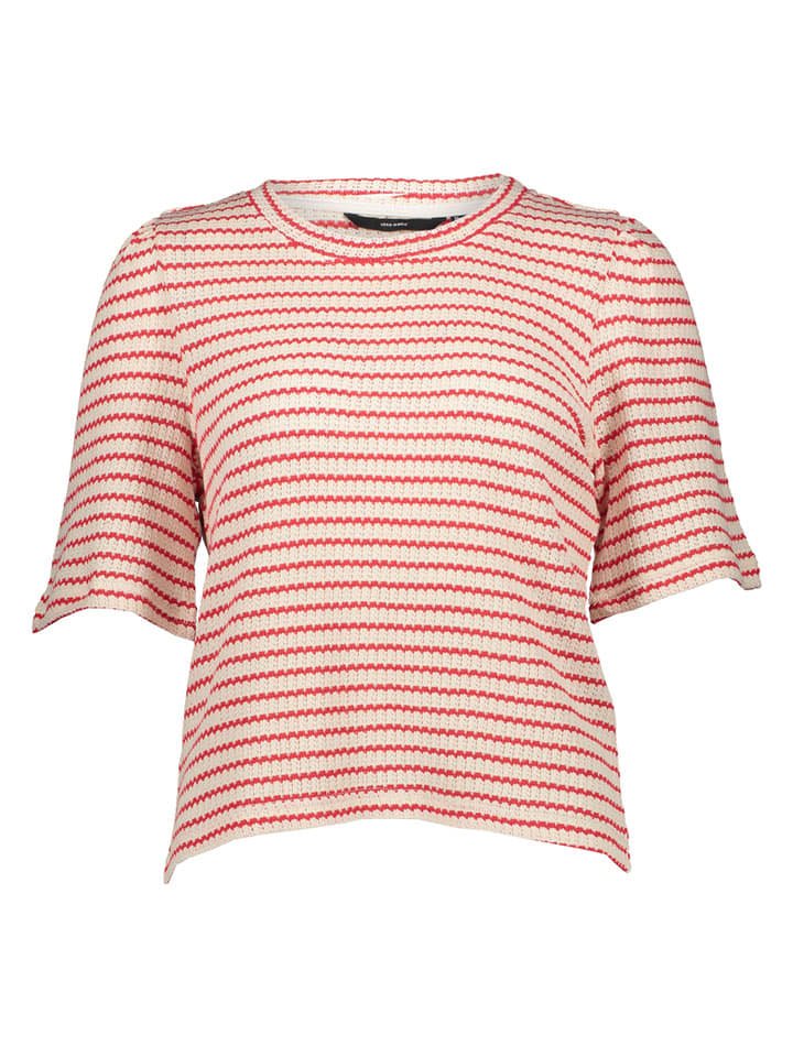 Vero Moda Bluzka w kolorze beżowym