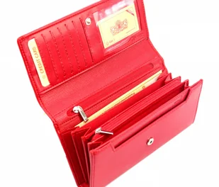 Portfel Damski WILMAR (PL) Suwak 17 cm Skóra Włoska WIL_P17S RFID - Portfele - miniaturka - grafika 2