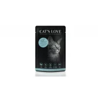 Mokra karma dla kotów - Cats Love Lachs Pur- łosoś w naturalnej galaretce 85 g - miniaturka - grafika 1