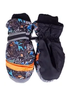 Rękawiczki dla dzieci - Rękawiczki Narciarskie Chłopięce Jednopalczaste Snowboard 16 Cm - miniaturka - grafika 1