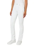 Spodnie damskie - Pepe Jeans Dżinsy damskie Grace, Biały (denim-d76), 26W / 32L - miniaturka - grafika 1