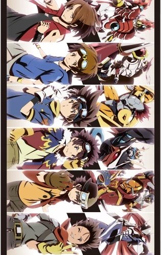 Plakat Anime Digimon adventure DGA_006 A3 (custom)