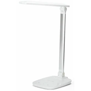 MONTIS MT042 LAMPKA BIURKOWA LED BIAŁA 230V + USB  - Lampy stojące - miniaturka - grafika 1