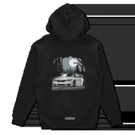 Bluzy męskie - Czarna bluza z kapturem BMW M4 F82-L - miniaturka - grafika 1