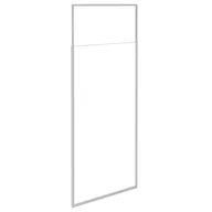 Kabiny prysznicowe - Besco Icon Chrom kabina walk-in 120x200cm przejrzyste ICH-120-200C - miniaturka - grafika 1