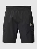 Spodnie sportowe męskie - Szorty cargo o kroju regular fit z naszywką z logo model ‘CAPRERA’ - miniaturka - grafika 1