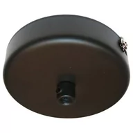 Lampy sufitowe - Markslojd Metalowa podsufitka Arto do lampy wiszącej okrągła czarna 105537 - miniaturka - grafika 1