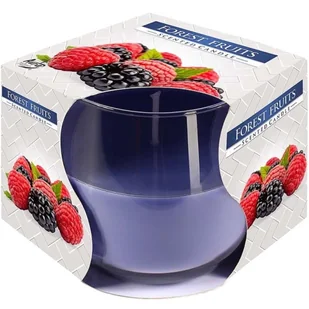 Bispol Świeczka w szkle Tęcza Owoce leśne, 170 g (św8) - Świece - miniaturka - grafika 3