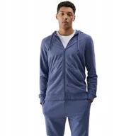 Bluzy męskie - Bluza męska 4F M1768 denim 4FWMM00TSWSM1768 32S XXL - miniaturka - grafika 1