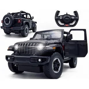 Samochód Zdalnie Sterowany Rc Auto Na Pilot Jeep Wrangler Otwierane Drzwi - Zabawki zdalnie sterowane - miniaturka - grafika 1