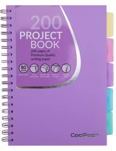 Kołobrulion A4 Coolpack Pastel fiolet - PATIO - Zeszyty szkolne - miniaturka - grafika 1