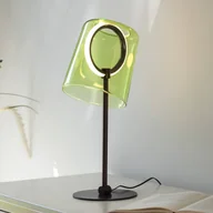 Lampy stojące - Paul Neuhaus lampa stołowa LED Zula, zielona, wysokość 42 cm - miniaturka - grafika 1