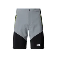 Spodenki męskie - Męskie Spodenki THE NORTH FACE M FELIK SLIM TAPERED SHORT NF0A825XBO71 – Szary - miniaturka - grafika 1