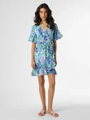 Sukienki - Aygill's - Sukienka damska, niebieski|zielony|wielokolorowy - miniaturka - grafika 1