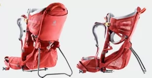 Deuter, Nosidło turystyczne Deuter Kid Comfort Active SL currant - Nosidełka dla dzieci - miniaturka - grafika 1