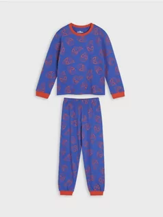 Piżamy chłopięce - Sinsay - Piżama Spiderman - niebieski - grafika 1