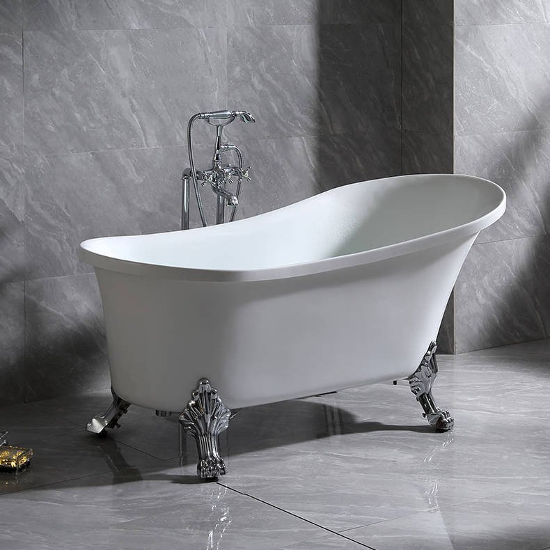 INDES Wanna Biała wanna wolnostojąca RETRO 170cm