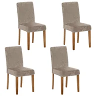 Pokrowce na meble - Pokrowiec na krzesło Smart Protect beżowy 4 szt. - miniaturka - grafika 1