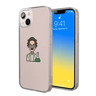 Etui i futerały do telefonów - Bonateks, Etui na telefon komórkowy z cyfrowym nadrukiem, kompatybilne z iPhone 14, etui ochronne, odporne na uderzenia, silikonowe, elastyczne, przezroczyste etui na telefon - miniaturka - grafika 1