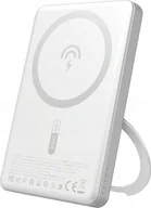 Powerbanki - Dudao K28S 20W PD 5000mAh z MagSafe i podstawką - srebrny - miniaturka - grafika 1
