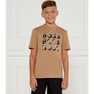 Koszulki dla chłopców - BOSS Kidswear T-shirt | Regular Fit - miniaturka - grafika 1