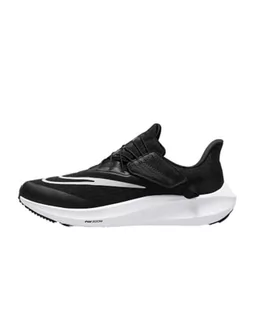 Trampki damskie - Nike Air Zoom Pegasus 39 Flyease, Trampki Damskie, Black White Dk Smoke Grey, 38 EU - grafika 1