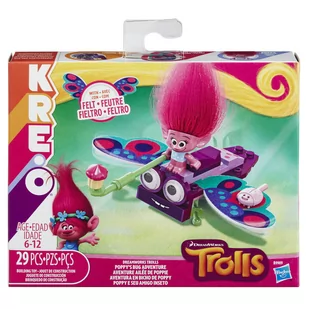 Hasbro Trolle KRE-O Przygody Poppy B9989 ZabFig003877 - Figurki dla dzieci - miniaturka - grafika 1