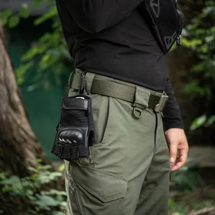 M-Tac - Rękawice taktyczne bez palców Assault Tactical Mk.4 - Czarne - 90214002 - Odzież taktyczna i umundurowanie - miniaturka - grafika 10