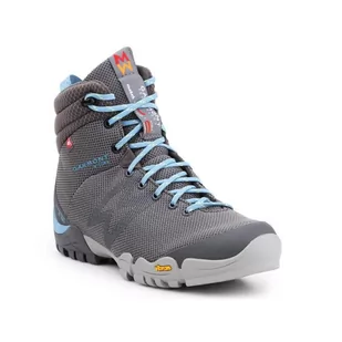 Buty trekkingowe Garmont Integra High WP Thermal W 481051-603 (kolor Szary/Srebrny) - Buty trekkingowe damskie - miniaturka - grafika 1