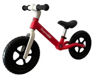 Rowerki biegowe - ULTRA LEKKI ROWEREK BIEGOWY PIANKOWE KOŁA RAMA NYLON CZERWONY - miniaturka - grafika 1