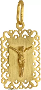 Zawieszka złota pr.585 - Wisiorki - miniaturka - grafika 1