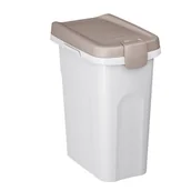 Pojemniki kuchenne - Pojemnik na żywność 15 l 33 x 22 x 41 cm biały/jasnobrązowy ZOLUX - miniaturka - grafika 1