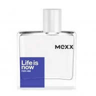 Wody i perfumy męskie - Mexx Life Is Now For Him Woda toaletowa 50 ml - miniaturka - grafika 1