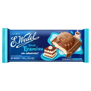 Wedel Tiramisu 293g - Czekolada - miniaturka - grafika 1