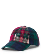 Czapki męskie - Polo Ralph Lauren Czapka męska Mężczyźni Bawełna niebieski|zielony|czerwony w kratkę, ONE SIZE - miniaturka - grafika 1